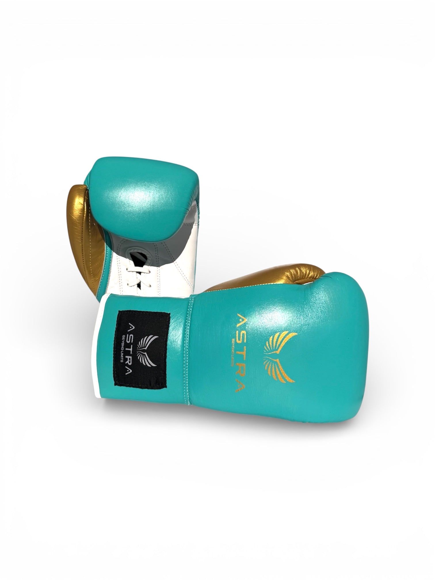 GUANTONI PREMIUM - LACCI - TURCHESE E ORO