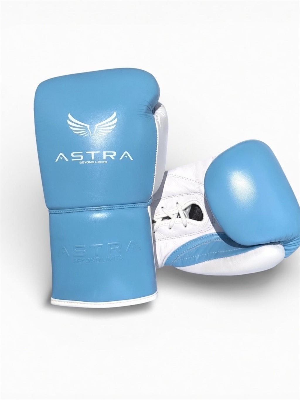 GUANTONI PREMIUM - LACCI - AZZURRO