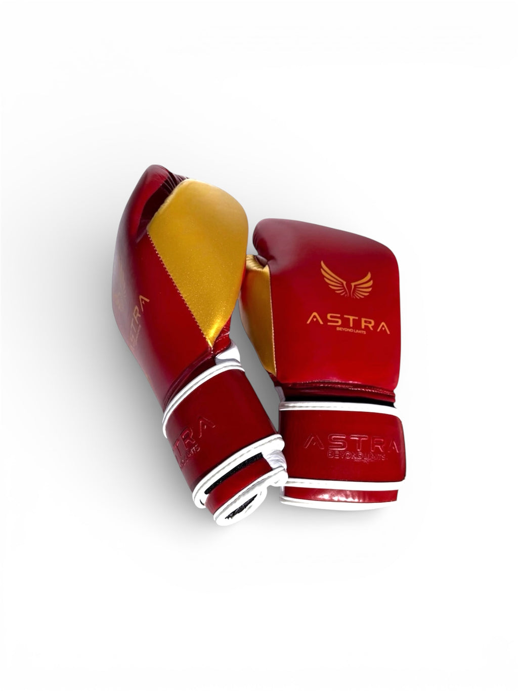 GUANTONI PREMIUM - VELCRO - BORDEAUX E ORO